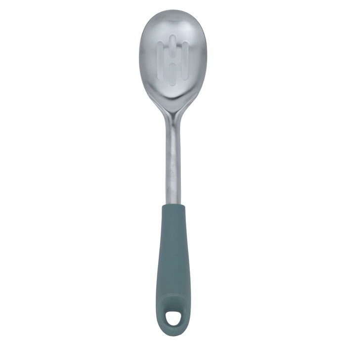 Green silicone handle spoon image 2