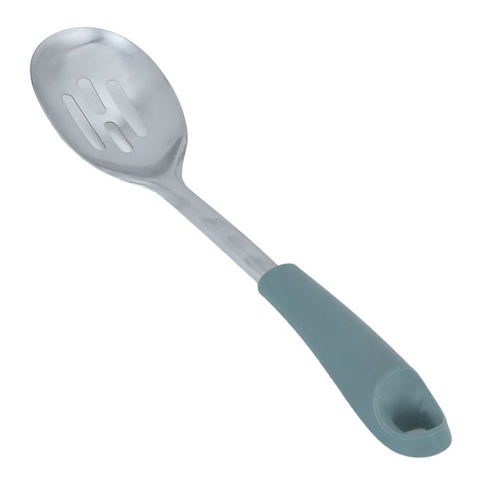 Green silicone handle spoon image 1