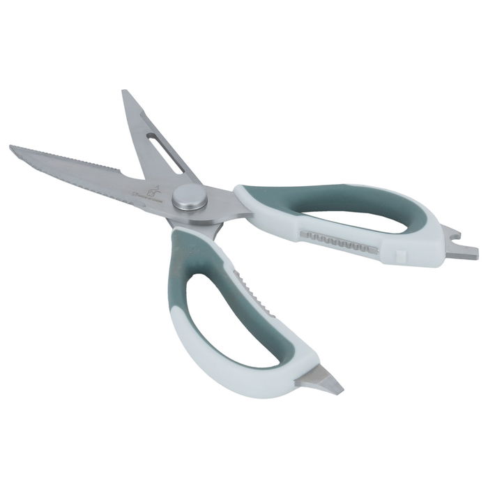 Multi kitchen scissors with silicone handle image 2