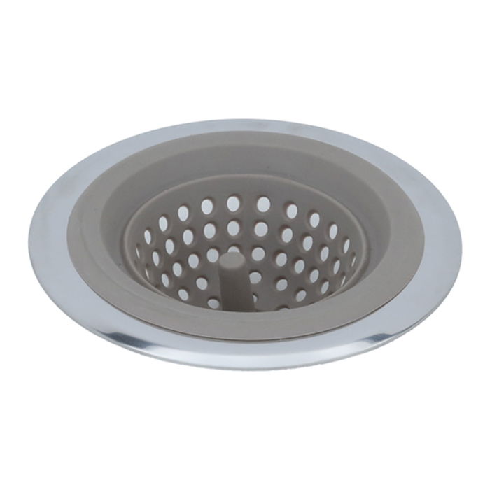 Gray silicone sink strainer image 2