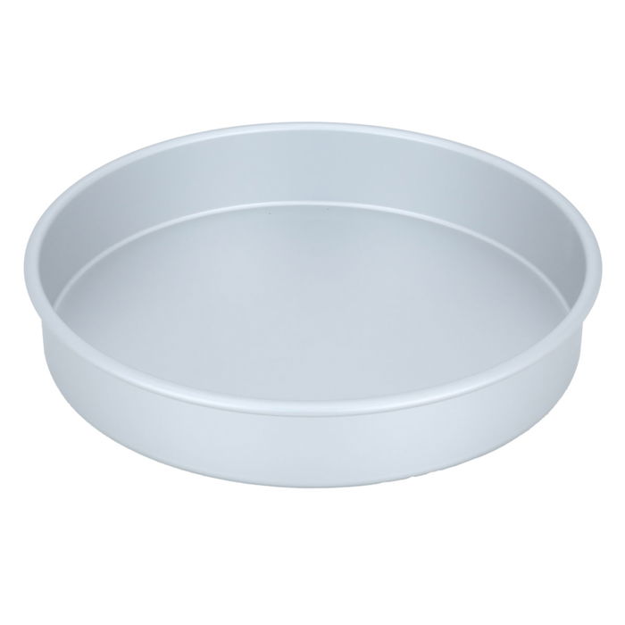 11x2" Bake Chef Round Aluminum Cake Pan image 2