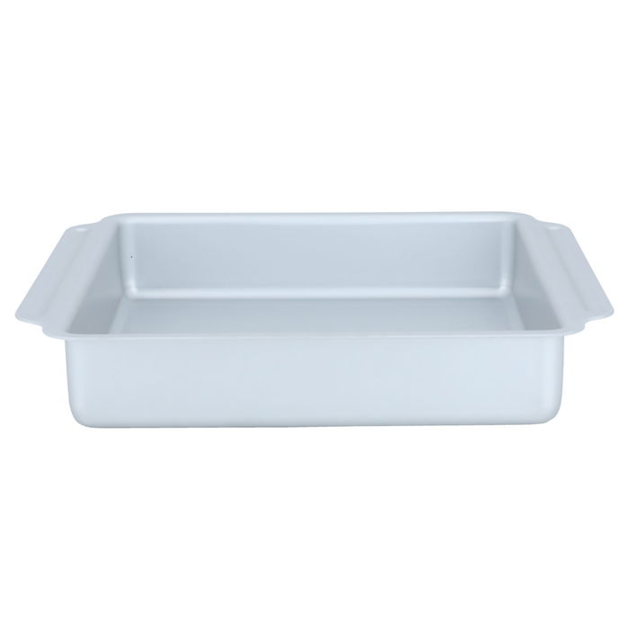 9x9x2" Bake Chef Square Aluminum Cake Pan image 1