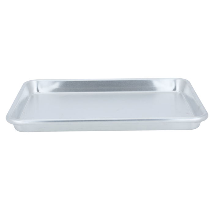 9.5x13x1" Bake Chef Rectangular Aluminum Cake Pan image 1