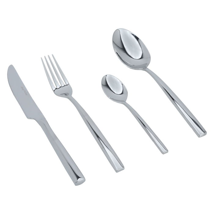 24-piece steel spoon set image 1