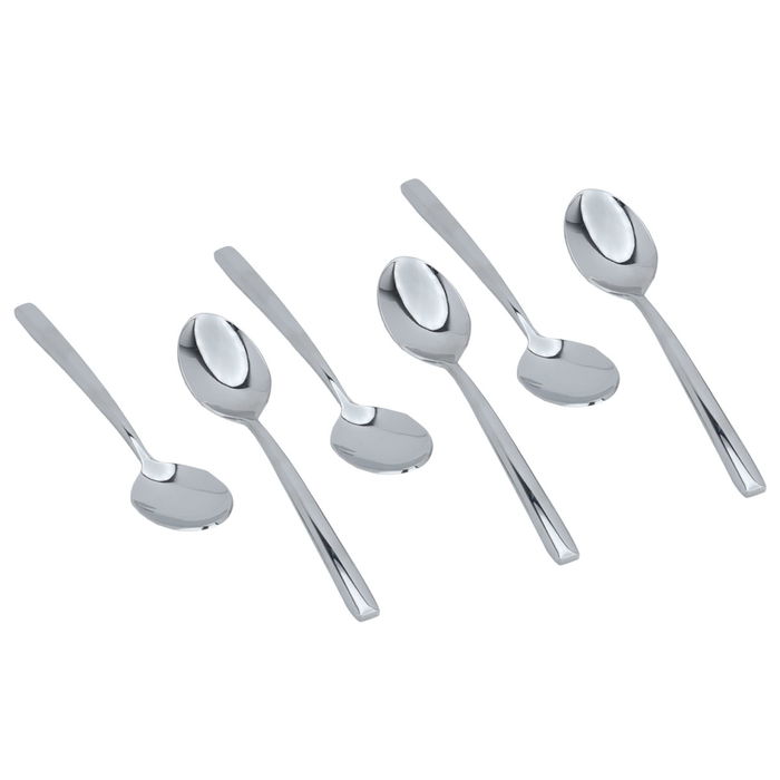 24-piece steel spoon set image 3