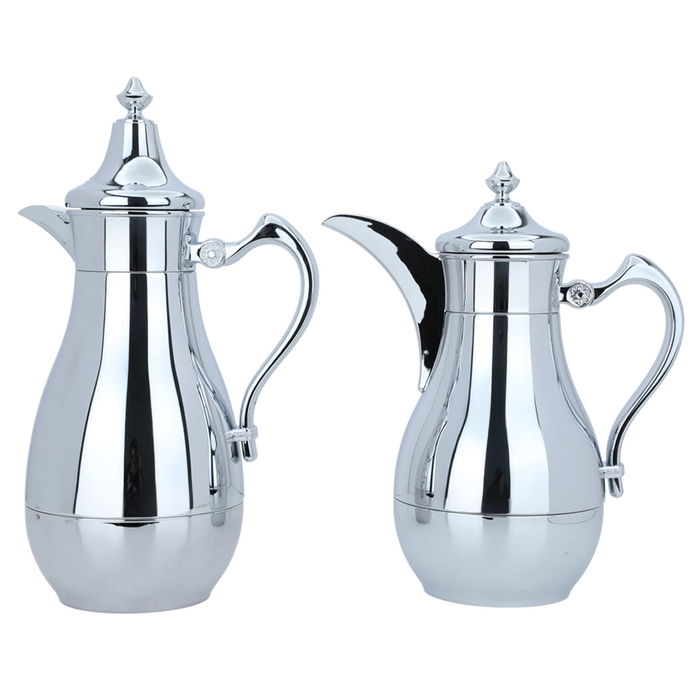 Doha silver thermos set of two pieces image 1