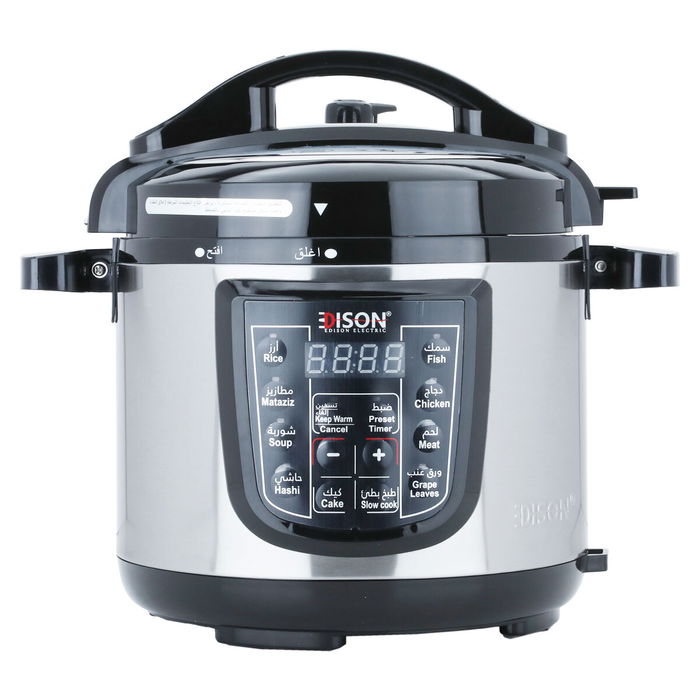 Edison Electric Pressure Cooker Pro Granite Hand 4 Liter 800 Watt image 1