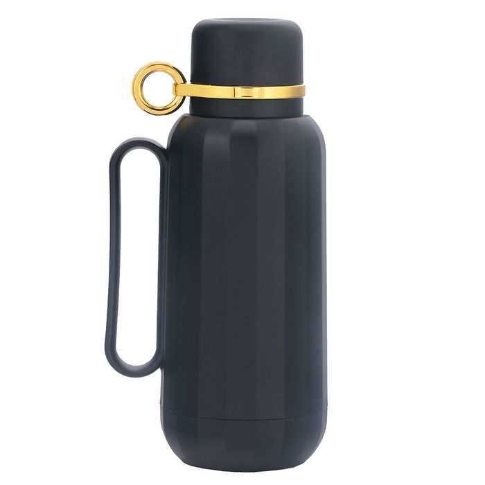 Rahal Black Golden Thermos 1 Liter image 1