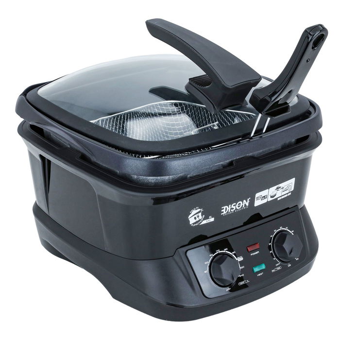 Edison Multi Cooker 8 Liter 18×1 Black 1800W image 2