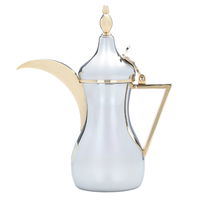 دلة سليمان كروم يد ذهبي product image