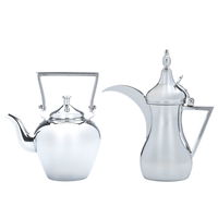 طقم دلة سليمان كروم 2 حبة product image