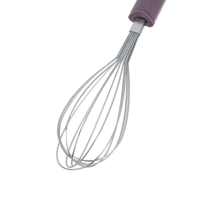 Steel beater with purple plastic hand image 3