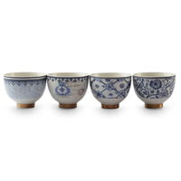 Cups Set - Ceramics - Blue Wooded - 1 2 piece product image