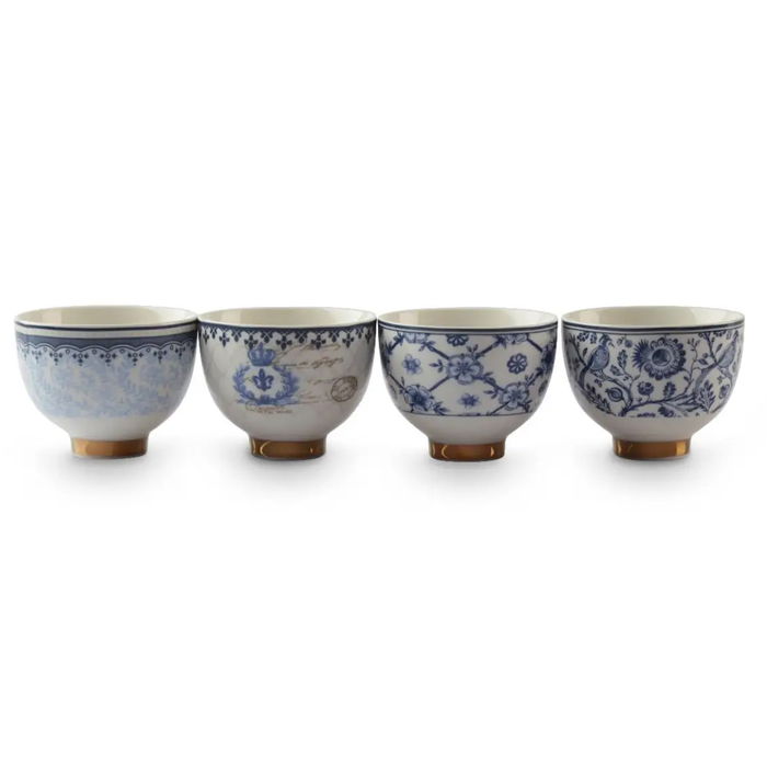 Cups Set - Ceramics - Blue Wooded - 1 2 piece image 1