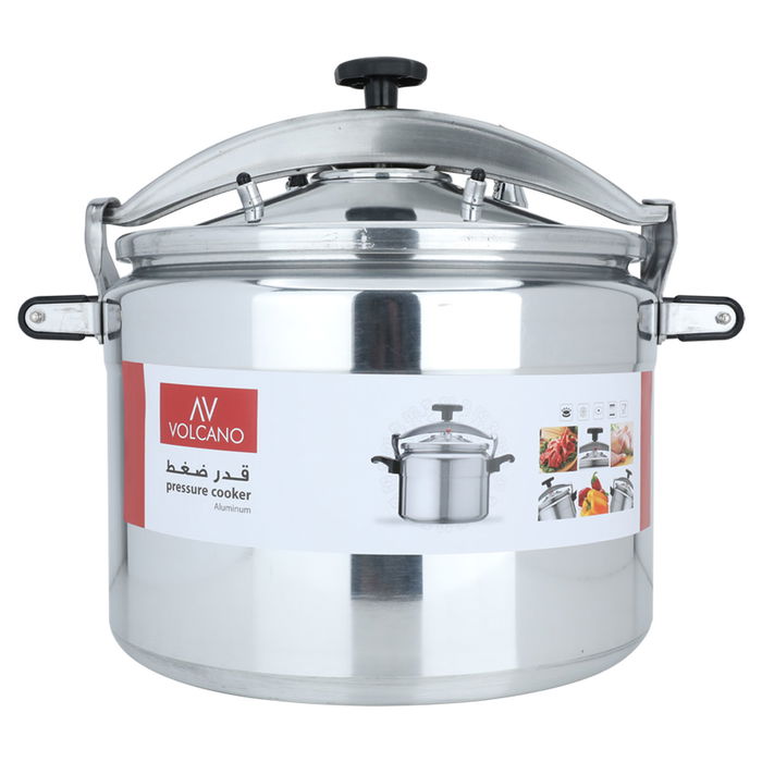 Volcano Silver Aluminum Pressure Cooker 50 Liter image 1