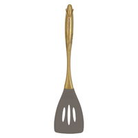 Alsaif Gallery perforated silicone spatula with golden handle product image