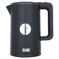 Xper black steel kettle 2150 watts 1.7 liters product image