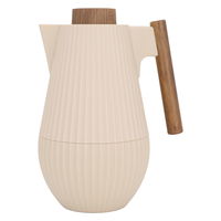 Liar thermos light brown with wooden handle 1 liter product image