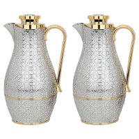 Hessah thermos set, nickel-golden, two pieces product image