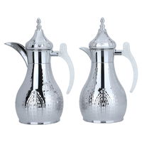 Haila thermos set, silver, engraved with crystal hand, 2h product image