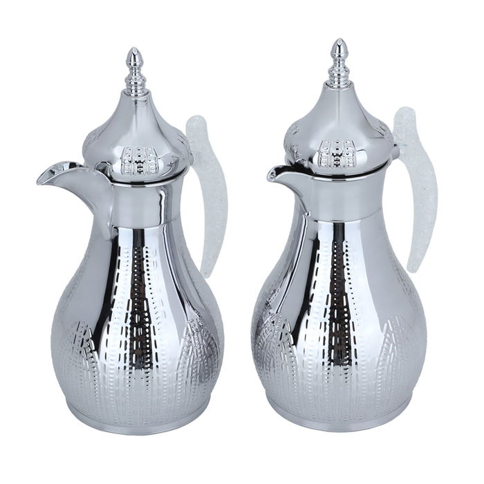 Haila thermos set, silver, engraved with crystal hand, 2h image 2