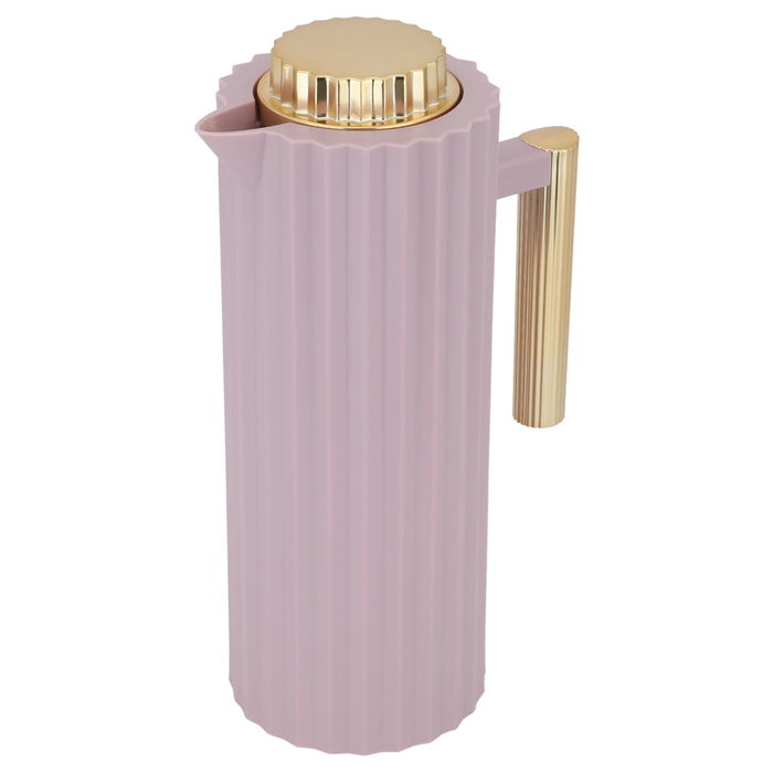 Rawaa 2 thermos, dark pink and gold, 1 liter image 2