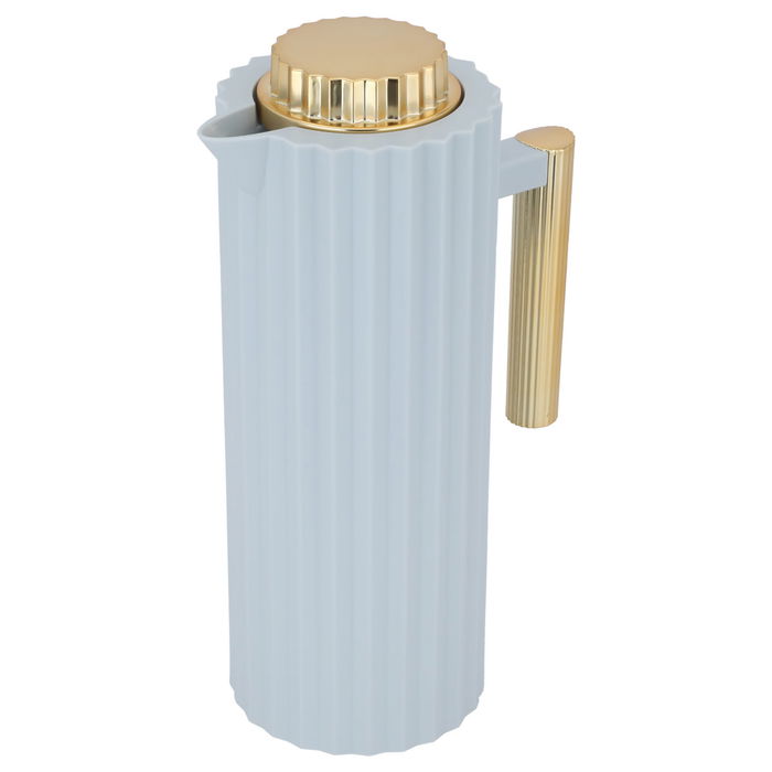 Rawaa 2 thermos, gray and gold, 1 liter image 2