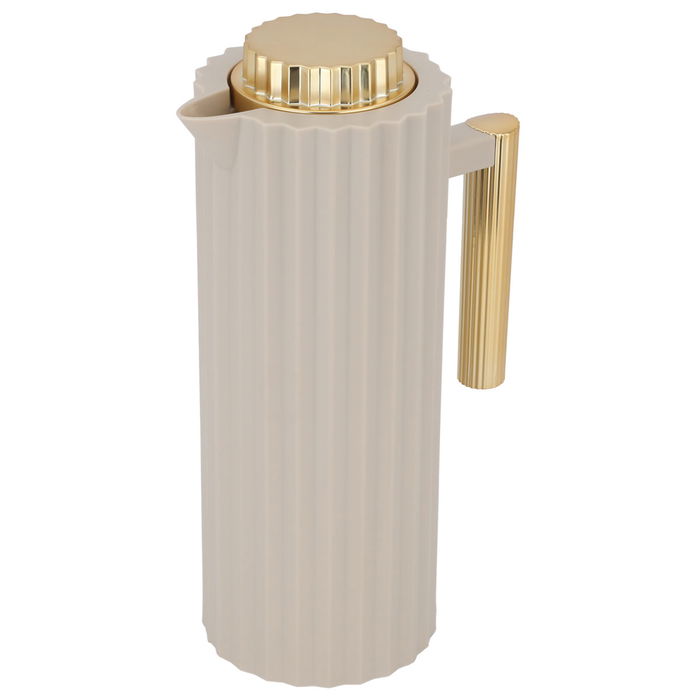 Rawa thermos 2 light brown with gold 1 liter image 2