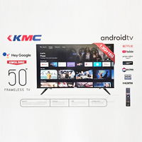 كي ام سي شاشة 4k اسمارت 50 بوصة بنظام اندرويد جوجل product image