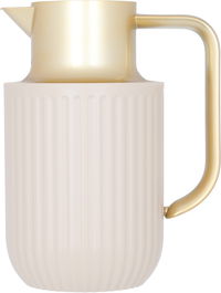 Everest Laura Beige thermos with golden handle 1 liter product image