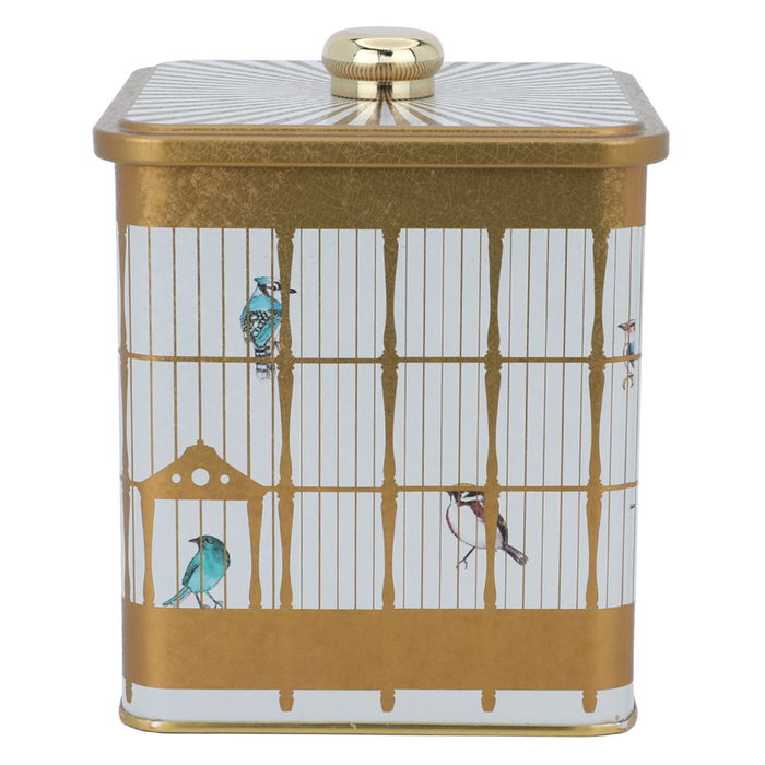 Square box with bird pattern lid1.8 liter image 1