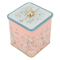 Wooded light pink metal case product image