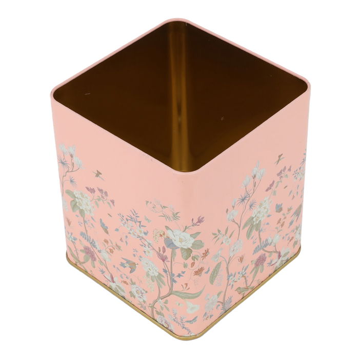 Wooded light pink metal case image 3