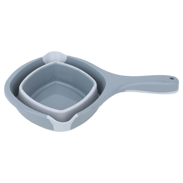 Cup with foldable handle gray 900 ml image 2