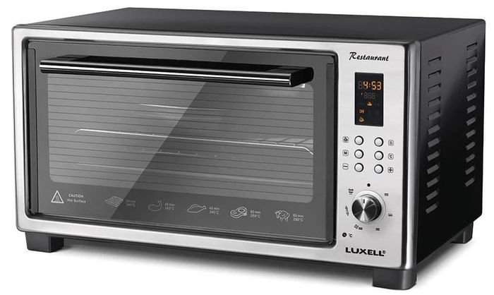 Kumtel Luxell Electric Oven, 40 Litres, 2100 Watts - Silver Black image 1