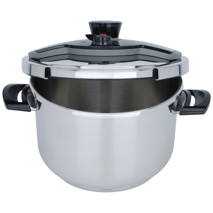 Falcono Steel Pressure Cooker 10 Liter image 2