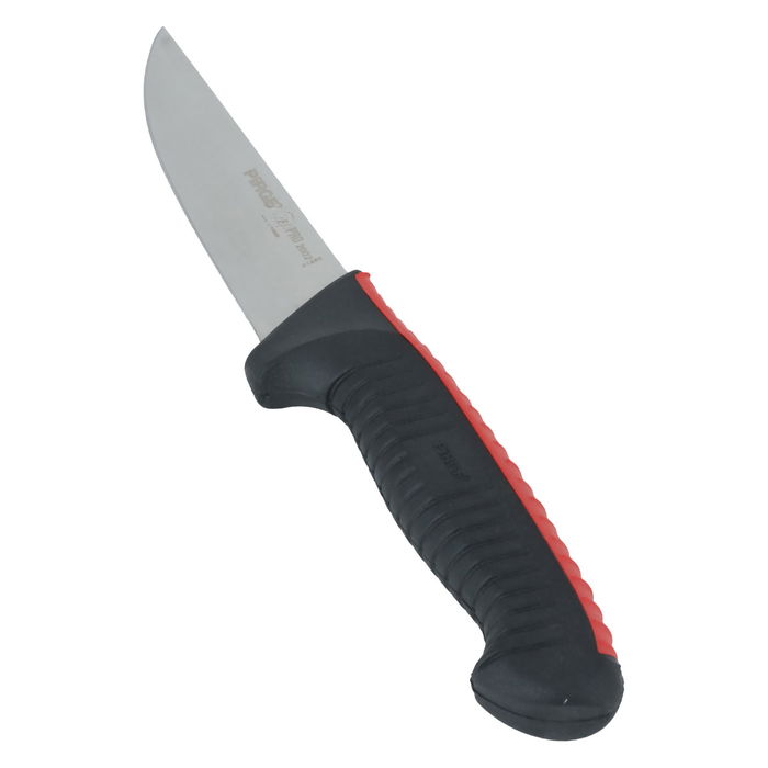 Butcher Hand Knife Black Red12.5 cm image 2