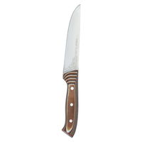 Turkish Knife Brown Patterned Wooden Hand 16.5 cm product image