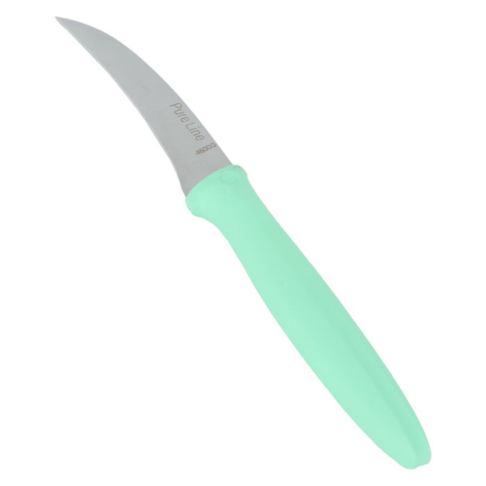 Curved Light Green Hand Exfoliating Knife 9 cm image 2