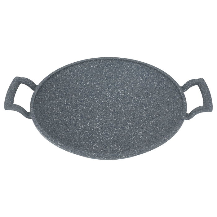 Turkish Granite Frying Pan Grey With Hands 30cm image 2