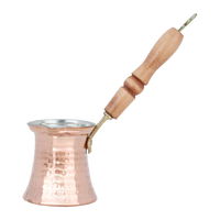 Coffee pot Turkish Copper Luxury Wood Hand 0.2 Liter product image