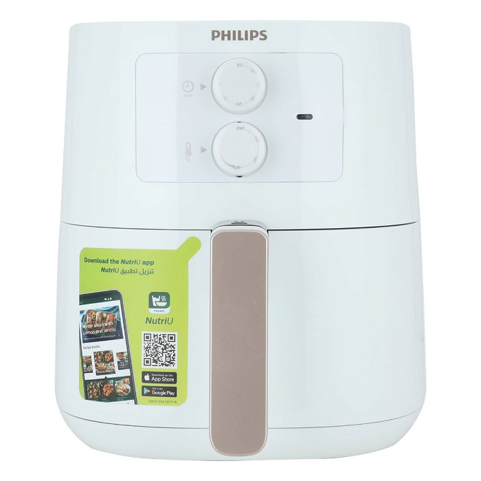 Philips Air Fryer White 0.8kg 4.1L 1400W image 1