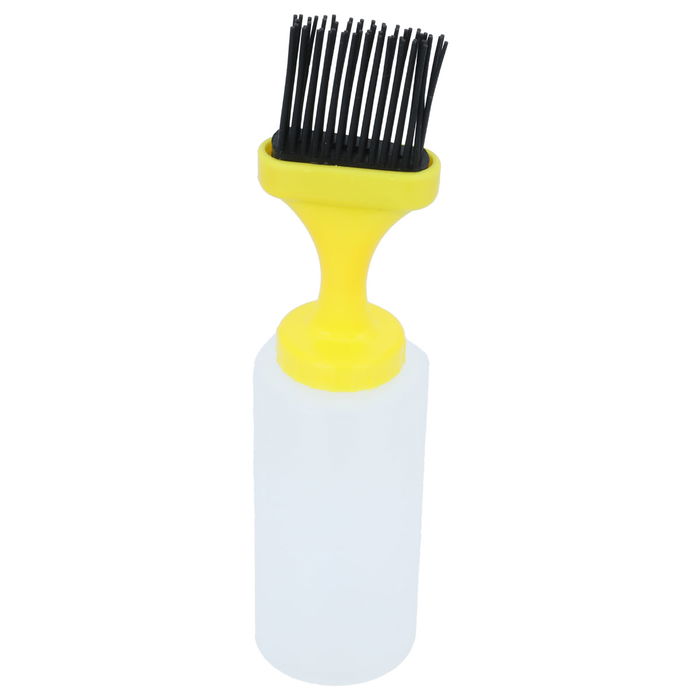 Oil bottle with Turkish yellow silicone brush image 2