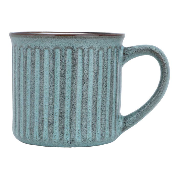 Green Porcelain Mug 250 ml Turkish image 1