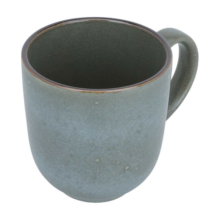 Green Porcelain Mug 380 ml Turkish image 2