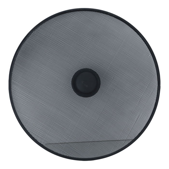 Black steel anti-splash cover, 29 cm image 2