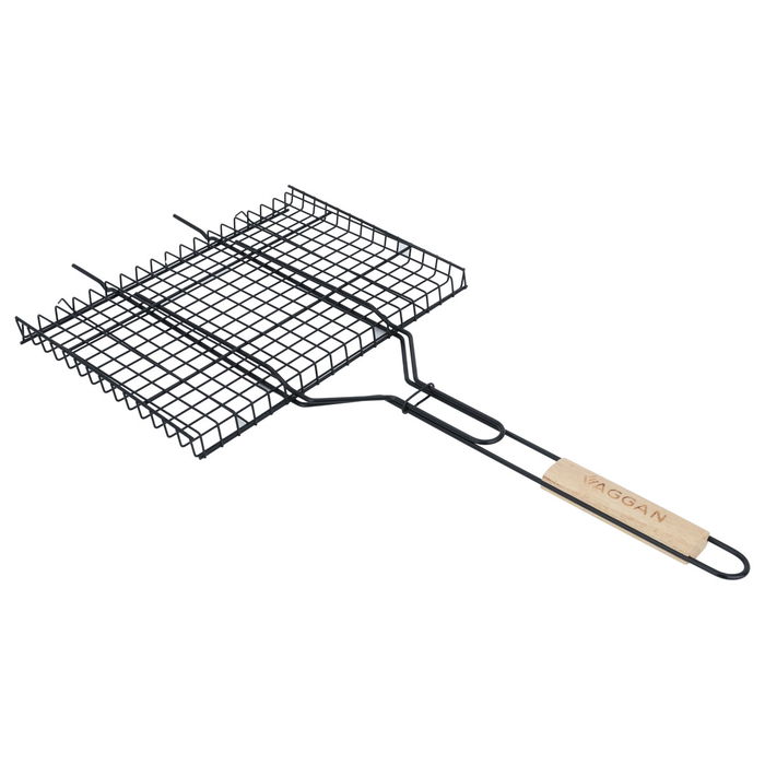 Black Square BBQ Grill (33x25) cm image 1