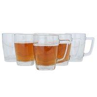 Rio Muge tea set, glass, 6 pieces, 320 ml|Al Saif Gallery product image