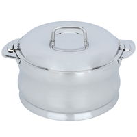 Sunrise Food Container Indian Silver Steel 2500 ml product image