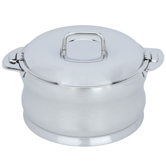 Sunrise Food Container Indian Silver Steel 2500 ml image 1